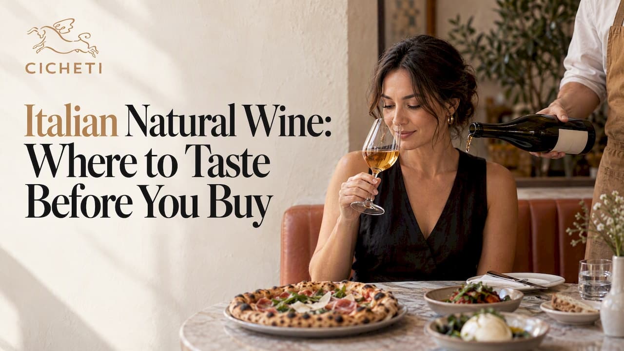 Italian Natural Wine: Where to Taste Before You Buy